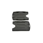 Rigid Black Dual Card Holder