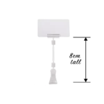 Price Tag Clamp - 8cm