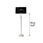 Stainless Steel Buffet Stand - 18cm