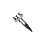 Stainless Steel Folded Price Ticket Pin 22x7x49mm