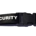Black Security Lanyards