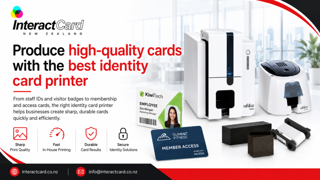 Produce high-quality cards with the best identity card printer.