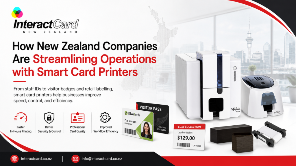 How New Zealand Companies Are Streamlining Operations with Smart Card Printers